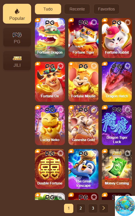 pais777.com - experimentar os melhores jogos de cassino