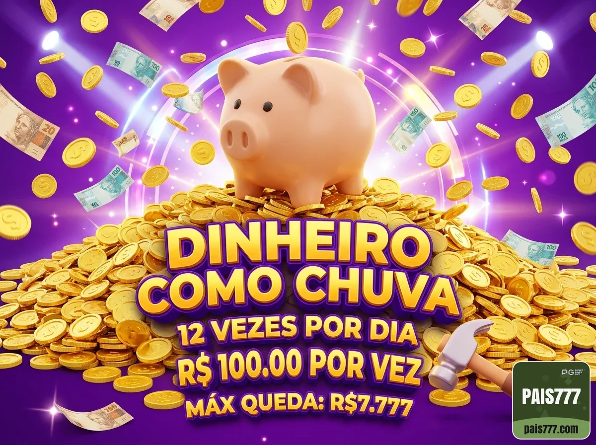 pais777 - bônus exclusivo - Bônus de Primeiro Depósito